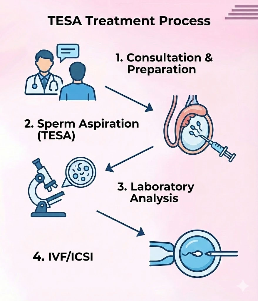 TESA Treatment Process