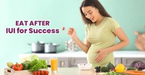eat after IUI for success