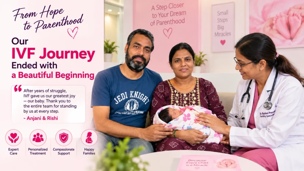 IVF Treatment Step-by-Step Journey — Anjani & Rishi Success at Diwya Vatsalya Mamta Patna