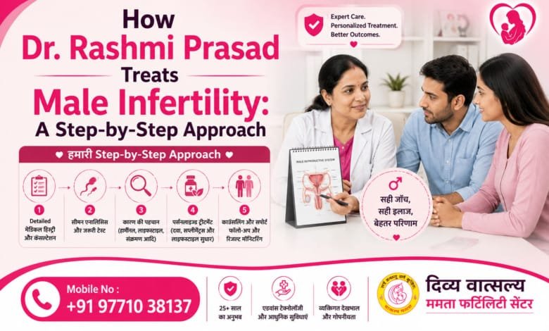 How Dr. Rashmi Prasad Treats Male Infertility A Step-by-Step Approach