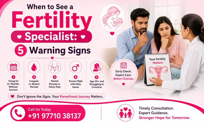 When to See a Fertility Specialist 5 Warning Signs